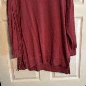 Old Navy Brick Red Crew Neck Top